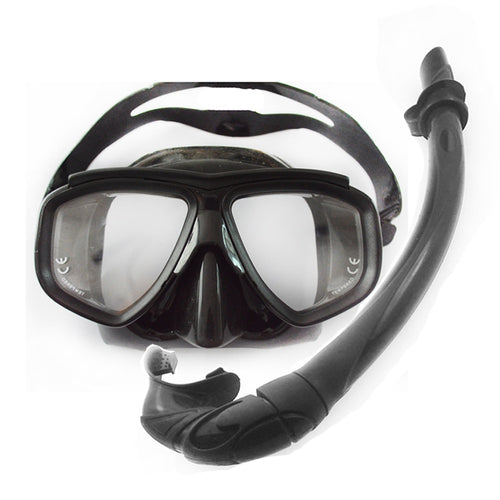 Top diving equipment black scuba diving set