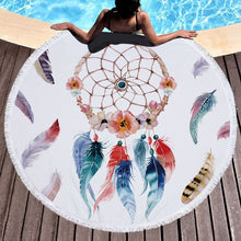 Load image into Gallery viewer, XC USHIO Round Beach Towel With