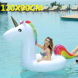 Inflatable Giant Unicorn Avocado Pool Float