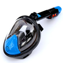 Load image into Gallery viewer, Full Face Snorkeling Masks Panoramic View