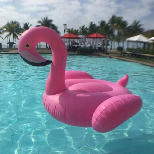 Giant Inflatable Flamingo 60 Inches Unicorn Pool Floats Tube Raft Swimming Ring