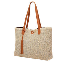 Load image into Gallery viewer, Women's Woven Handbags Fashionable Beach  Bag