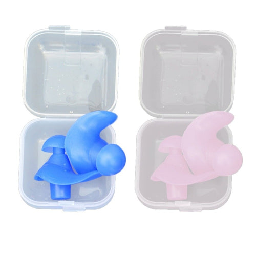 1 Pair Waterproof Swimming Professional Silicone