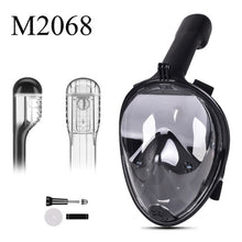 Load image into Gallery viewer, Full Face Snorkeling Mask