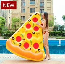 Load image into Gallery viewer, Inflatable Pizza 180cm Swimming