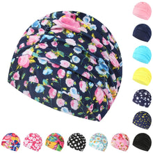 Load image into Gallery viewer, Swimming Hat Women Unisex Girls Long Hair Swimming Cap