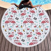 Load image into Gallery viewer, Popular Flamingo Series Summer Beach Towel