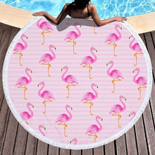 Load image into Gallery viewer, Popular Flamingo Series Summer Beach Towel