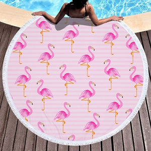 Popular Flamingo Series Summer Beach Towel