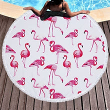 Load image into Gallery viewer, Popular Flamingo Series Summer Beach Towel