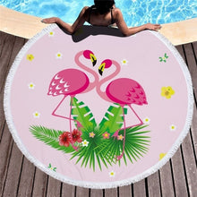 Load image into Gallery viewer, Popular Flamingo Series Summer Beach Towel