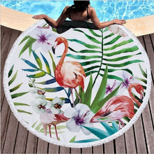Load image into Gallery viewer, Popular Flamingo Series Summer Beach Towel
