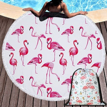 Load image into Gallery viewer, Popular Flamingo Series Summer Beach Towel