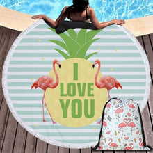 Load image into Gallery viewer, Popular Flamingo Series Summer Beach Towel