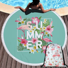 Load image into Gallery viewer, Popular Flamingo Series Summer Beach Towel