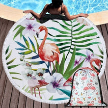 Load image into Gallery viewer, Popular Flamingo Series Summer Beach Towel