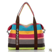 Load image into Gallery viewer, Women's Canvas Beach Handbags