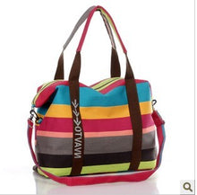 Load image into Gallery viewer, Women's Canvas Beach Handbags