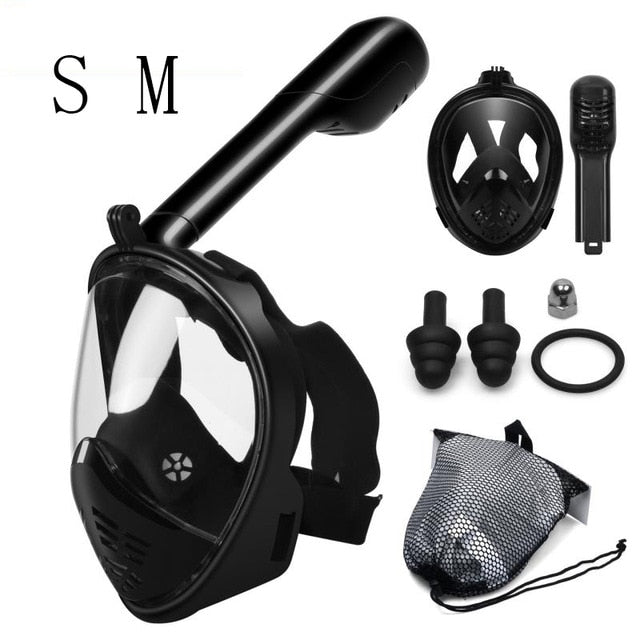 Full Face Snorkeling Mask Set