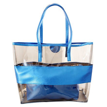 Load image into Gallery viewer, 2 piece/ Set  Mother Package Large Capacity Transparent Beach Bag