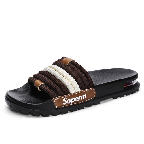 summer air cushion soft Men's slippers