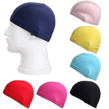 Load image into Gallery viewer, 1PC Unisex Fabric Protect Ears  Swimming Cap