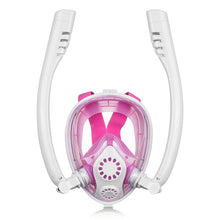 Load image into Gallery viewer, Waterproof Dry Diving Mask Silicone Snorkel