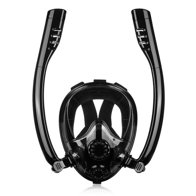 Waterproof Dry Diving Mask Silicone Snorkel