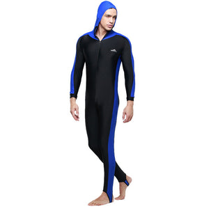 SBART UPF 50+ Lycra one piece rash guard with hood Diving Suit anti UV